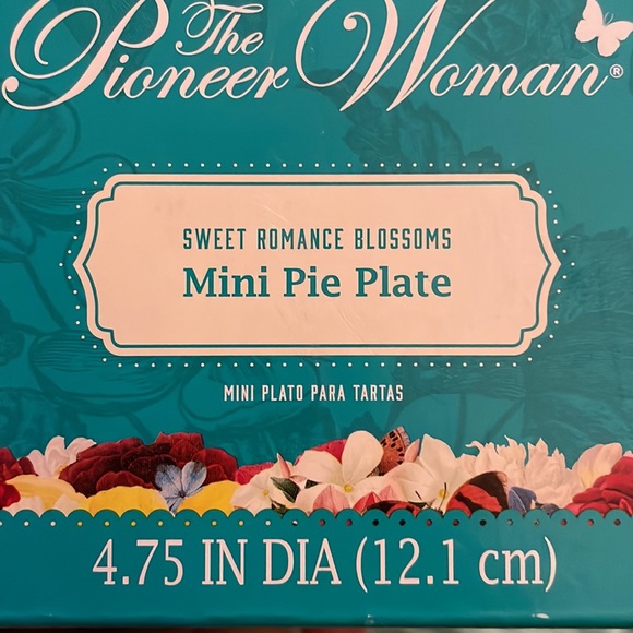 The Pioneer Woman Sweet Romance Blossoms Mini Pie Plates - Picture 8 of 9